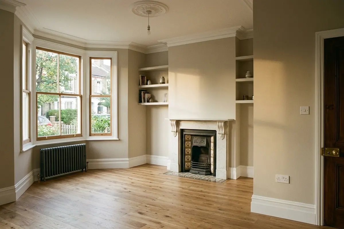 Illustration of painting and decorating work