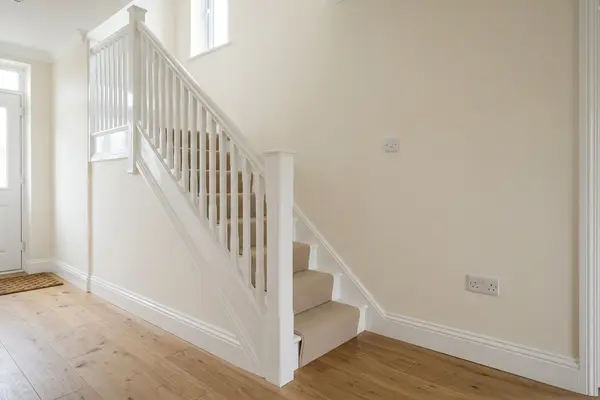 Illustration of a freshly painted room